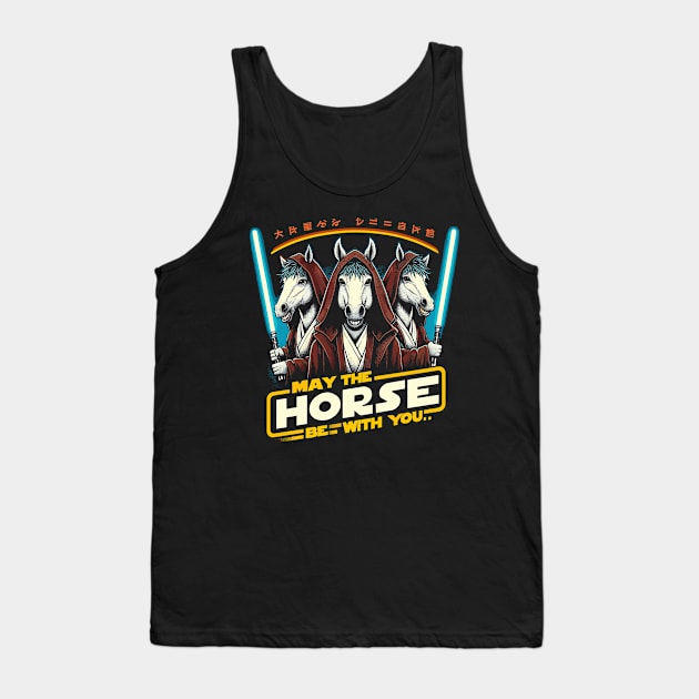 May the Horse be with You Tank Top by Lima's